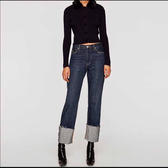 zara selvedge jeans